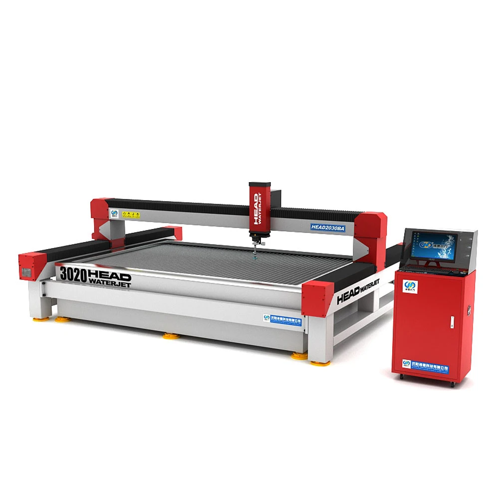 china low price CNC steel water jet cut machine stainless steel plate waterjet cutter