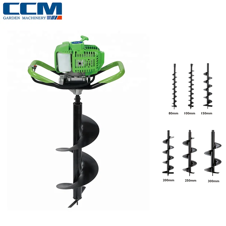 небольшой буксируемый экскаватор продажа шнека крепления шнека для земного бурения Fit 800*150 мм ручная дрель