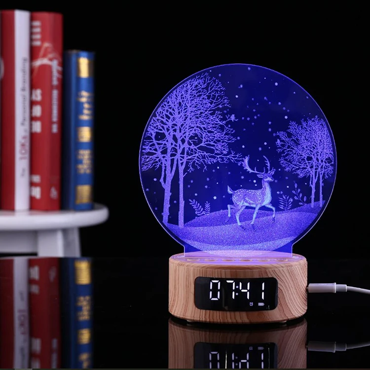 Christmas Flashing Music Light Speaker