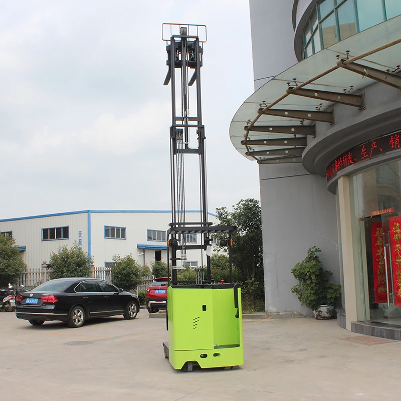 
factory price 3 ton reach truck forklift Full Electric Stacker 