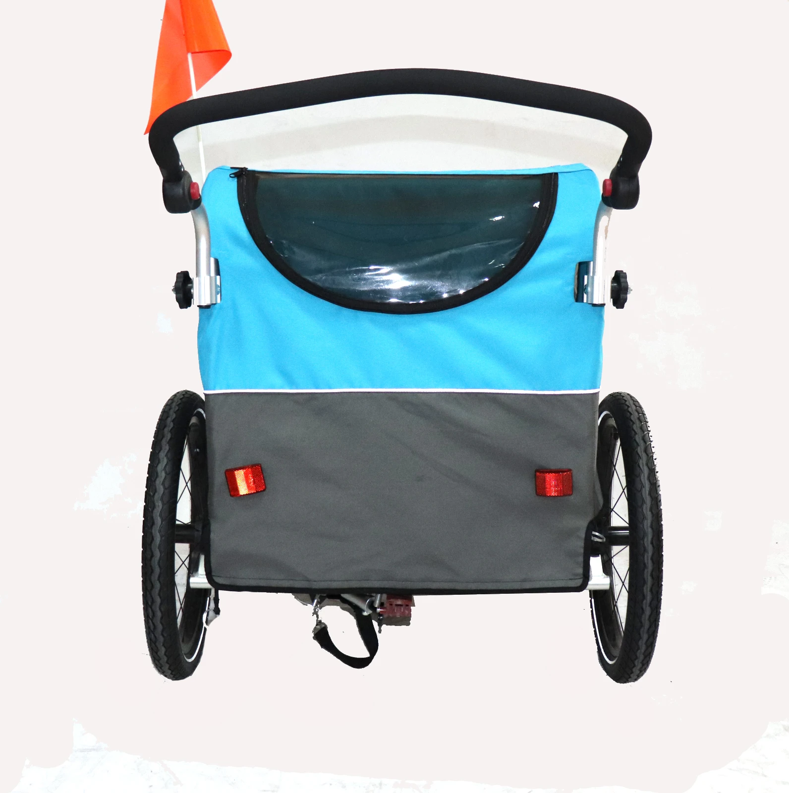 
GS aprovel high quality three wheels trailer pet foldable pet jogger trailer 