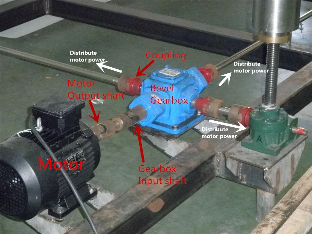Agricultural transmission reduction gearbox