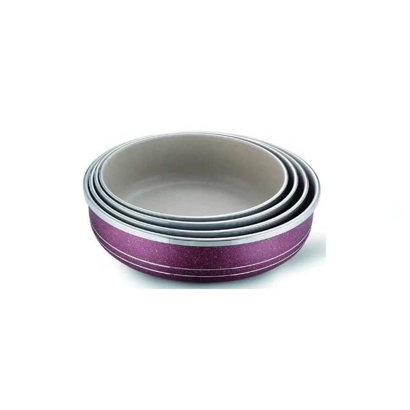 Essential Non-stick aluminum kitchen set cookware marble stone cookware set