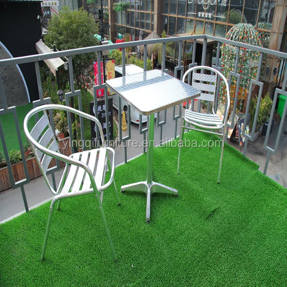 Outdoor Aluminum Coffee Tables and Chairs