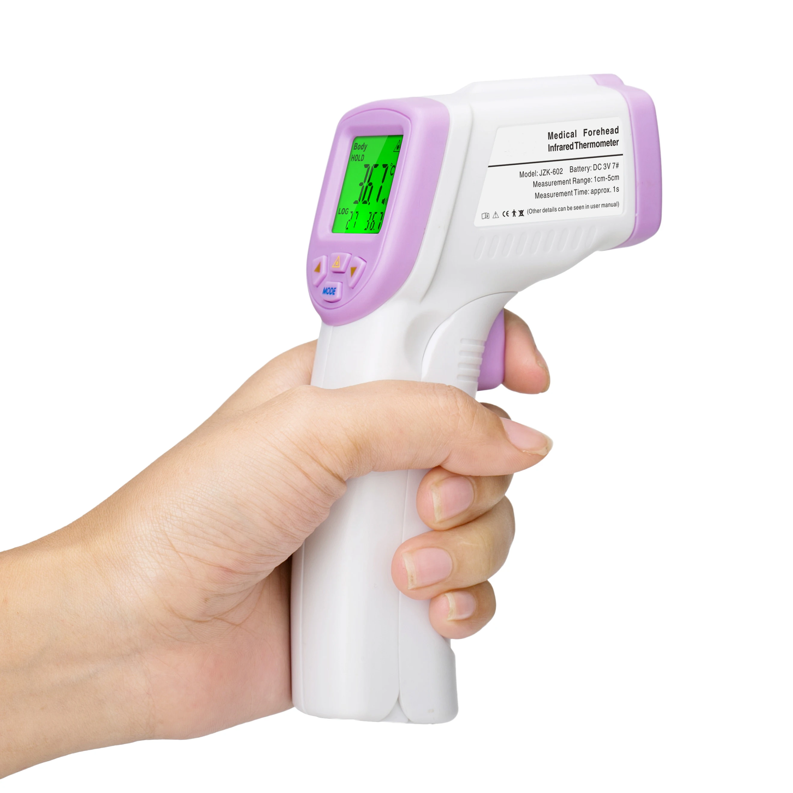 Лоб температурный пистолет клинический термометр тела сканер температуры