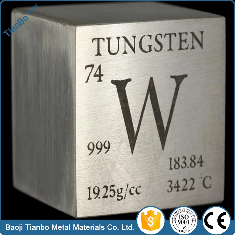 Tungsten Cube38.1mm Tungsten cube application in toy cars balance weight supplier manufacturer from baoji tianbo metal comp