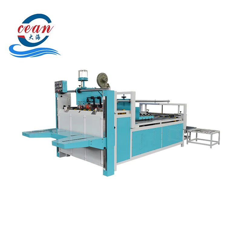 Best China company product semi-automatic folder gluer