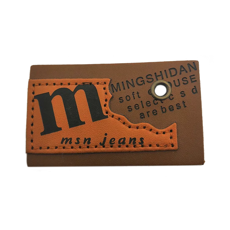 
 Винтажный стиль, индивидуальный дизайн, швейная этикетка, джинсы, нашивка из искусственной кожи для курток/одежды  Винтажный стиль пользовательский дизайн швейная этикетка джинсы ПУ кожа патч для куртки/одежды