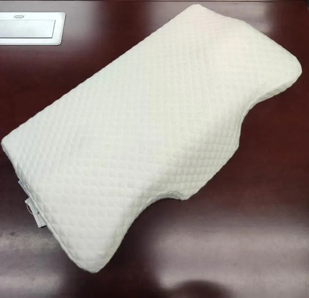 Traditional Customized 100% Polyester Fiber Abnormal Memory Foam Sleeping Pillow