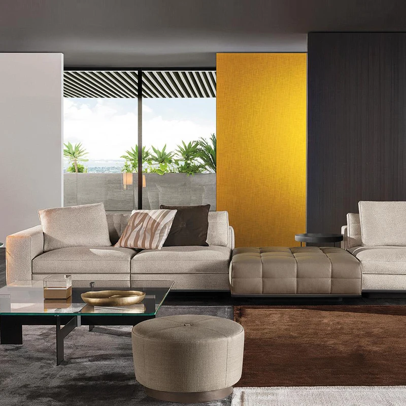 Большой размеры Диван Гостиная Офис lounge 7 местный секционный современный стиль Новое поступление