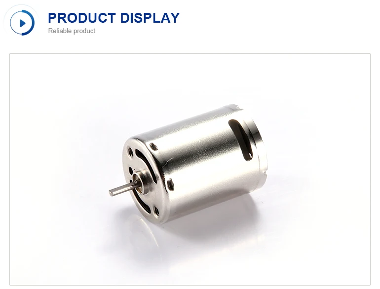 JL-RK370 customizable high speed micro dc nerf gun neo magnet motor