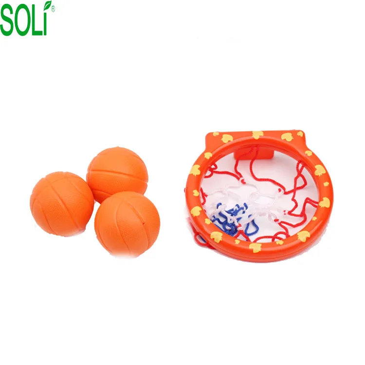 Bathroom sucker basketball baby mini shot basketball bath toy