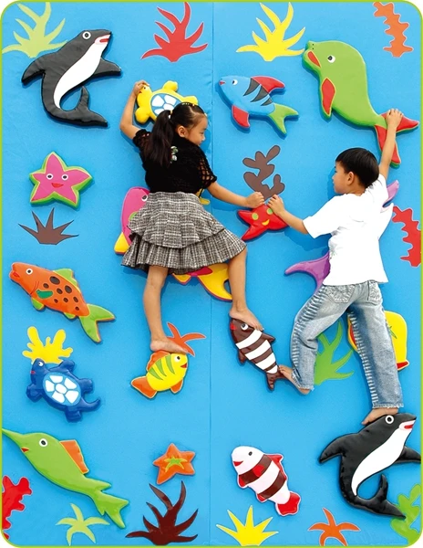 Детские объекты для счастливой игры стена для скалолазания