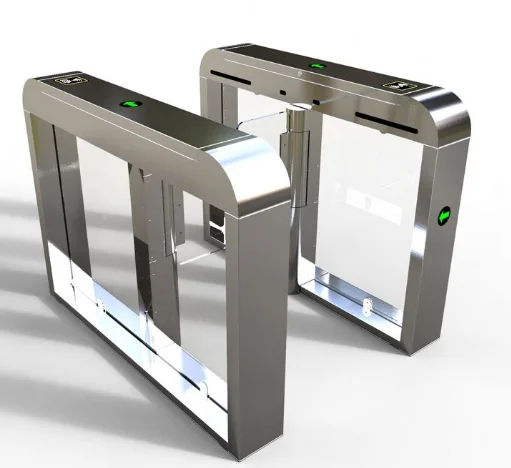 Пешеходный турникет для инвалидной коляски с картой, билетом, идентификацией по отпечатку пальца, доступ к монетам с SDK