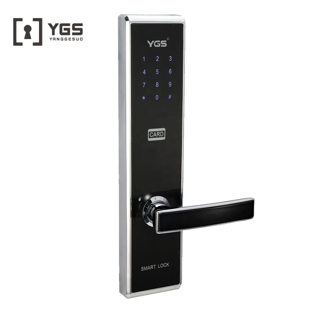 2019 Европейский стандарт сканер электронный дверной замок врезной