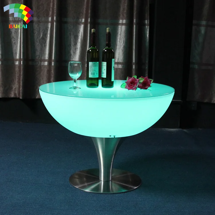 
Manufacturer Led outdoor Furniture Nightclub Modern RGB 16 colors Led Table . 