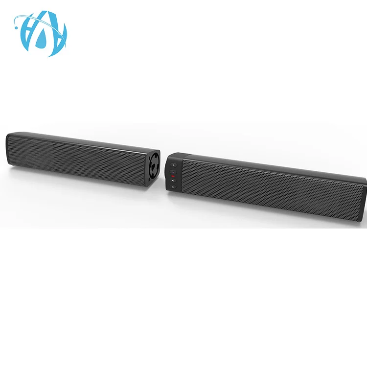 High Quality True Wireless 3D Surround Bass Detachable Soundbar Bluetooth 20W Wireless Portable 4 Speakers Home Theatre Soundbar