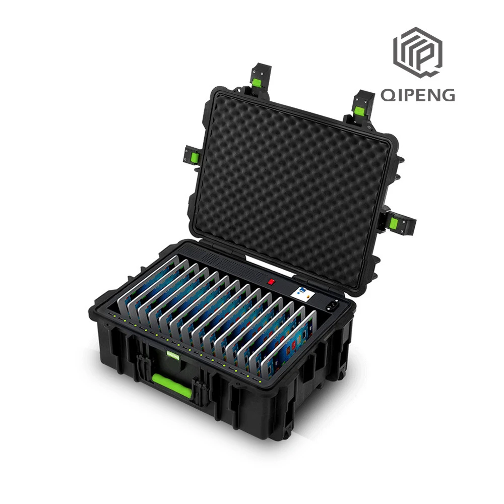 
Airline Charging Trolley CasePortable Tablet PC Charging Cart for School 