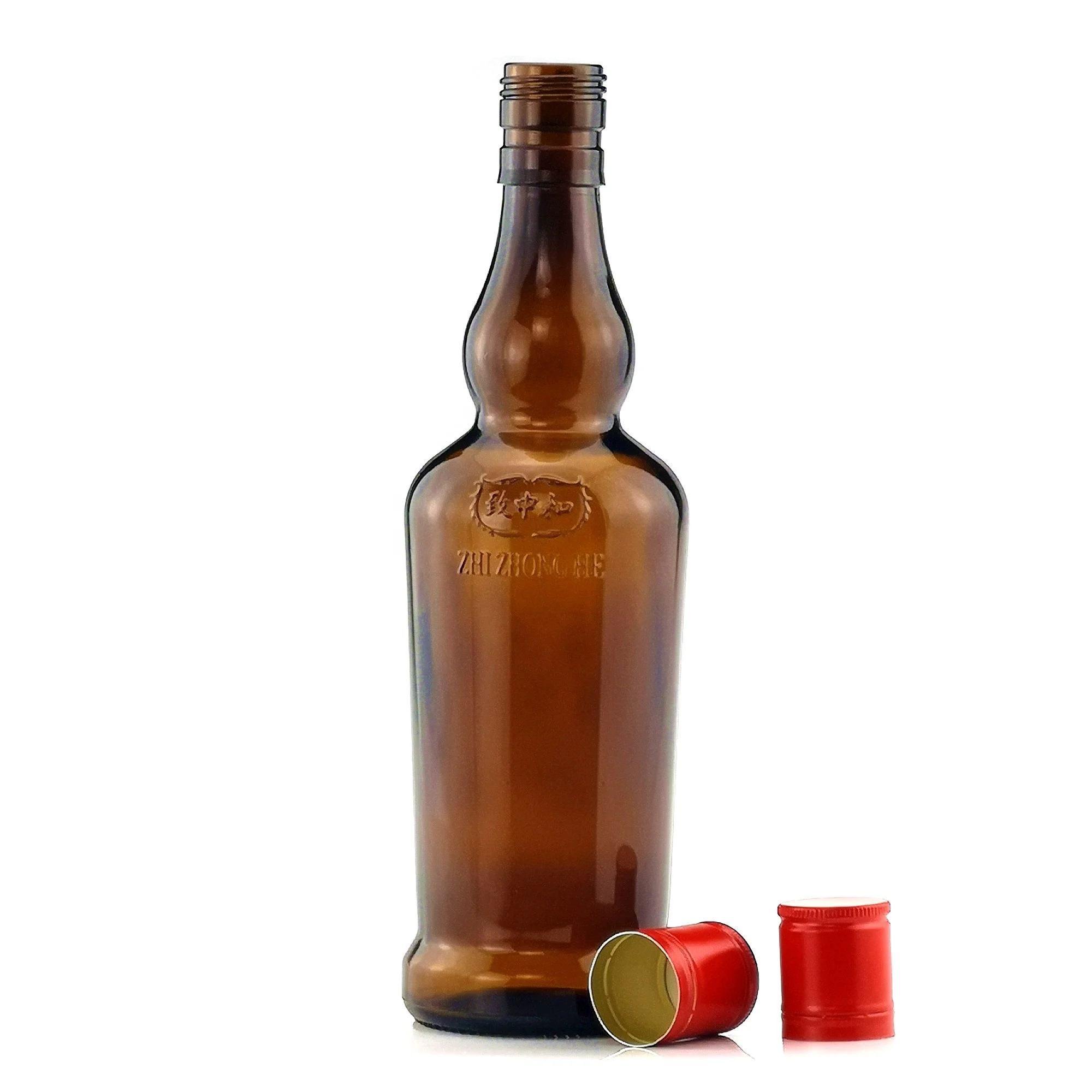 
500 мл 50cl стеклянная бутылка для пива в форме тыквы, прозрачная янтарная бутылка для пива, стеклянная бутылка 