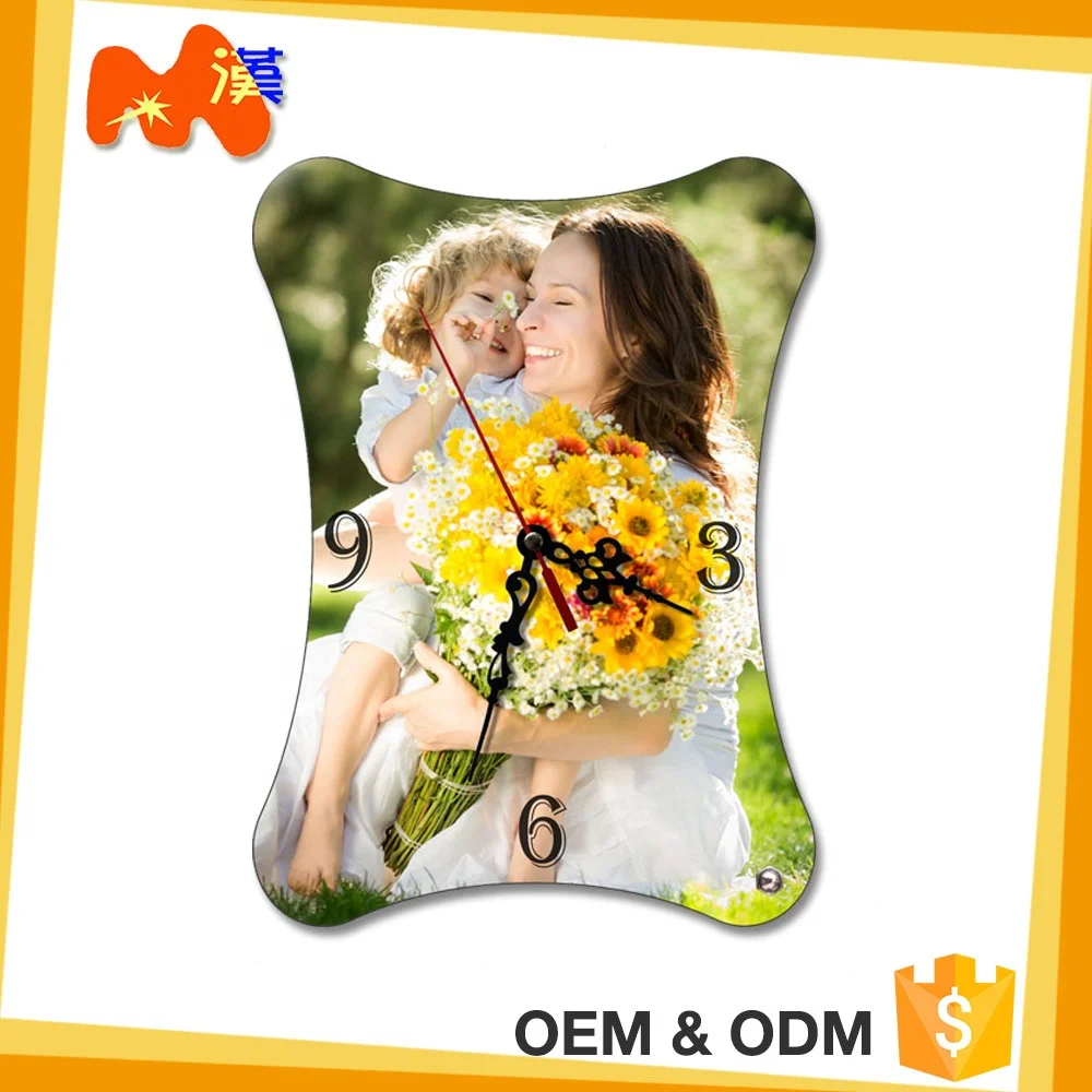 Sublimation blanks MDF wall clock C303 sublimation mdf clock