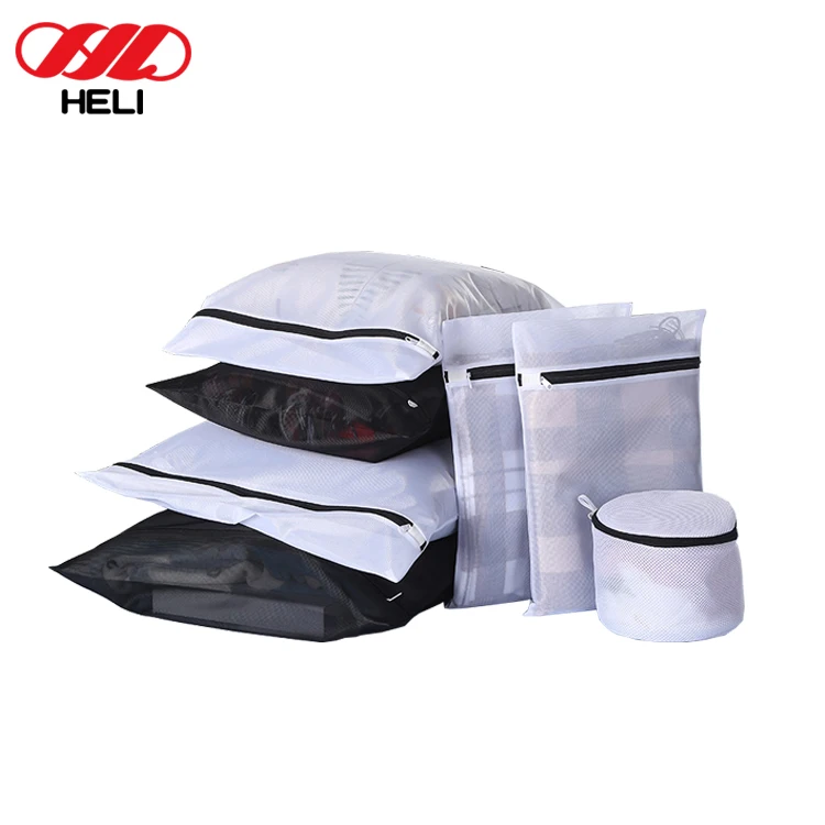 Heli Eco-friendly Home Big Lingerie Cloth Mesh Laundry Washing Bag