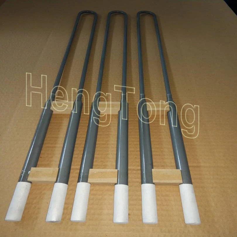 HT 1700C 1800C 1900C high temperature L WL shape MoSi2 heating element heater rod