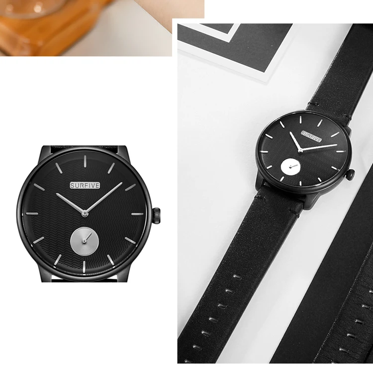 2020 comprar al por mayor Quartz Stainless Steel Chain Genuine Leather Strap Design Your Own  Wrist Watch