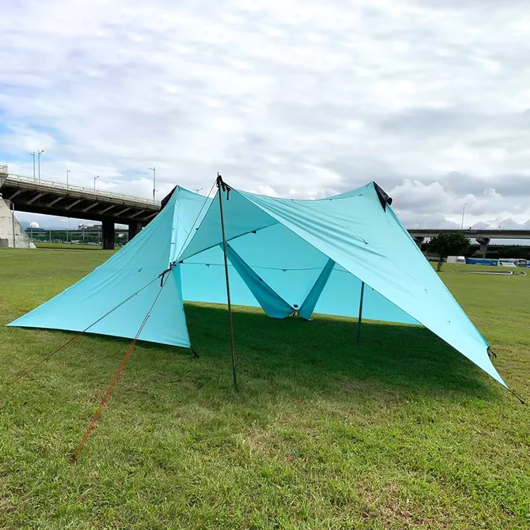 Extra Large 10-Person A Tower Tarp Outdoor Base Camp Tent Shelter Tents Sunshade Tent