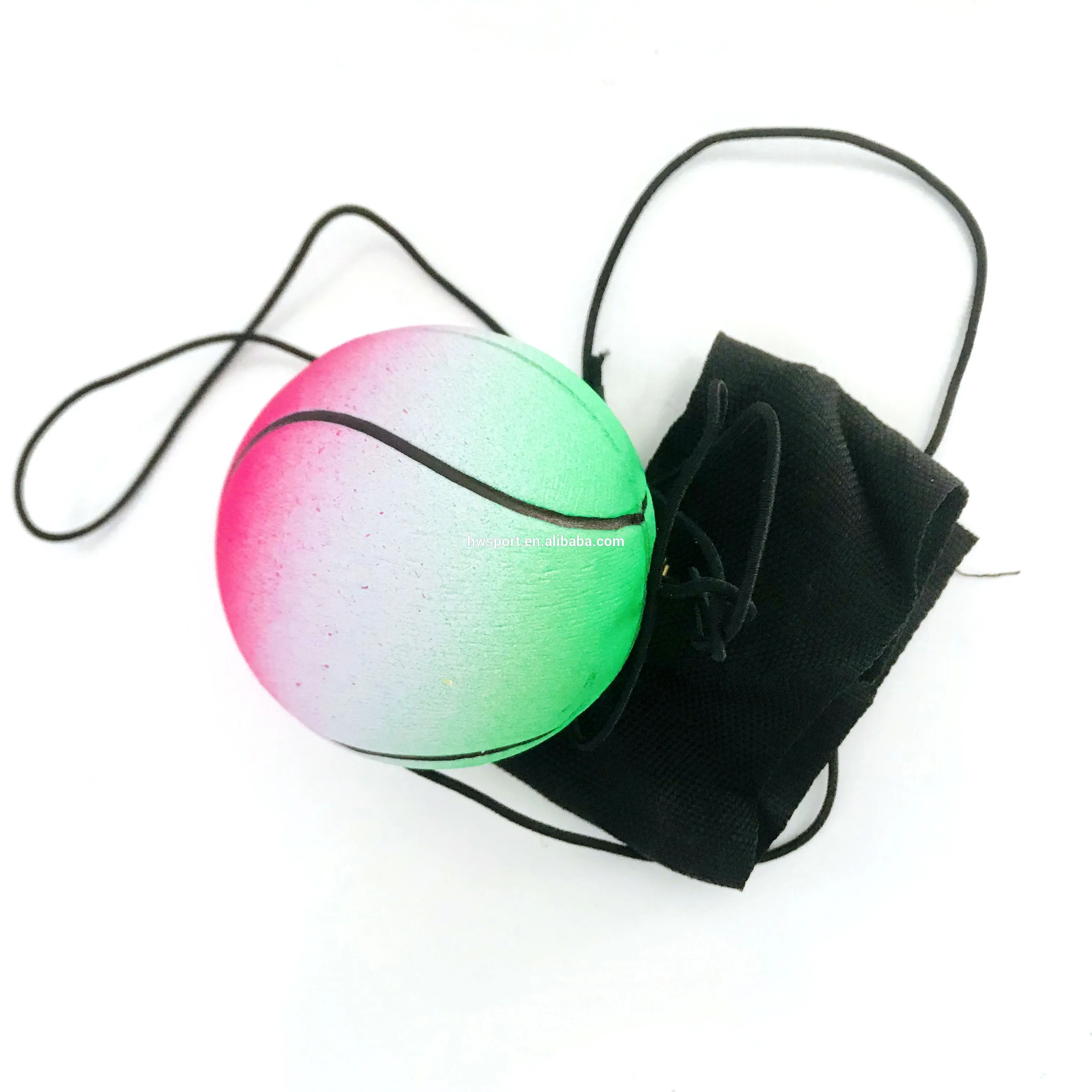 Wholesale sports style cheap rubber yoyo ball promotional customized tennis ball shaped rubber tether ball pet training toys