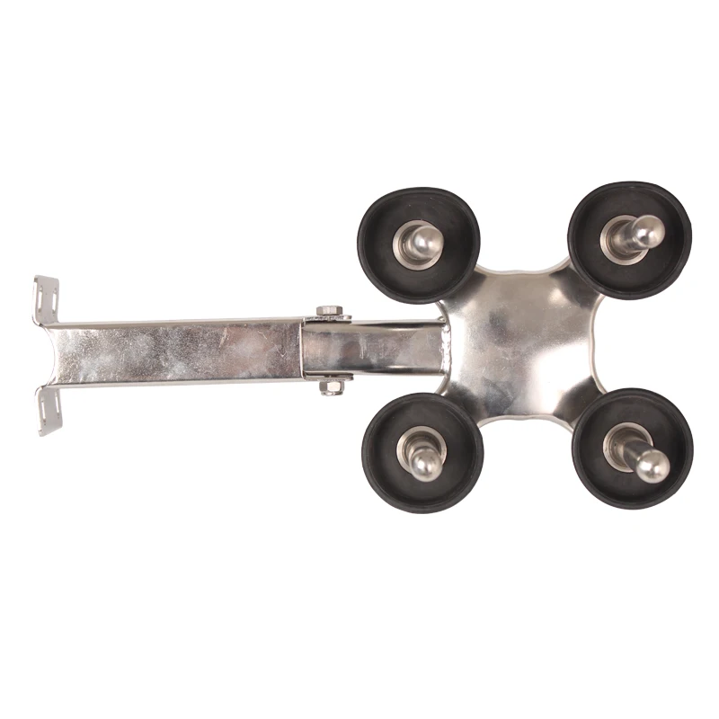 With Leather Packing Stainless Steel Cleaning Plate for Cow Milking Parlor CIP System Spare Parts