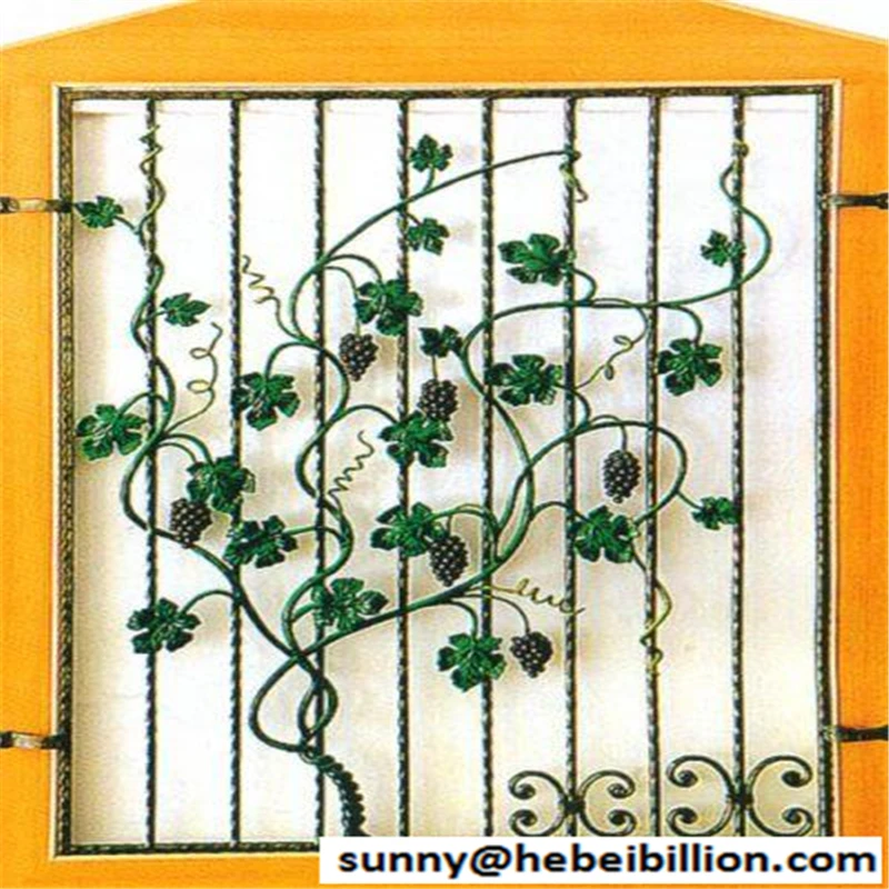 decorative wrought iron windows