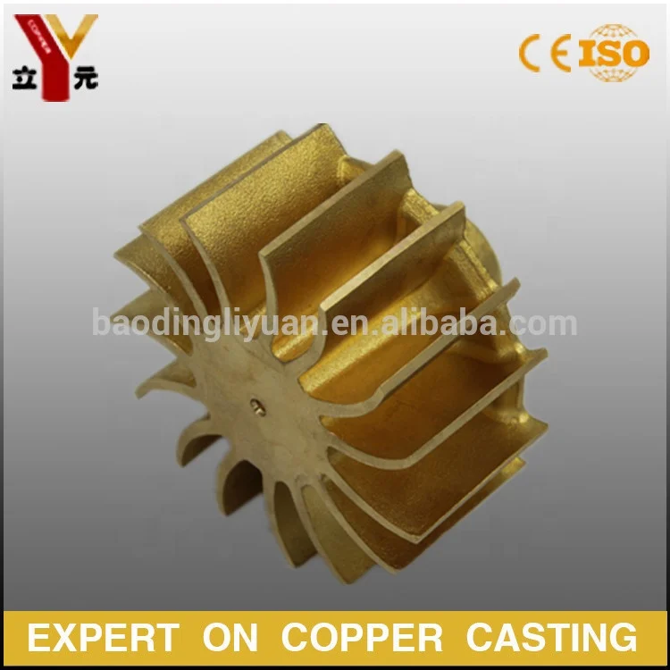 
brass impeller for water ring vacuum pump 
