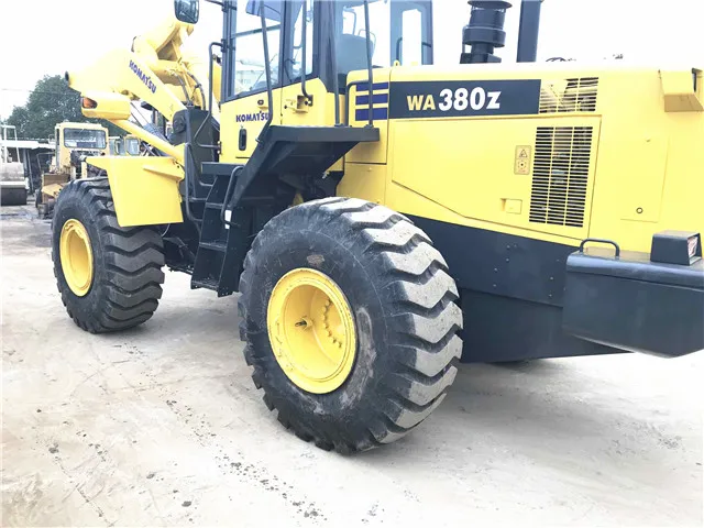Good Quality Japan Used Komatsu Wheel Loader WA380 for sale / Komatsu Loader at low price/komatsu wa380-6 wheel loader
