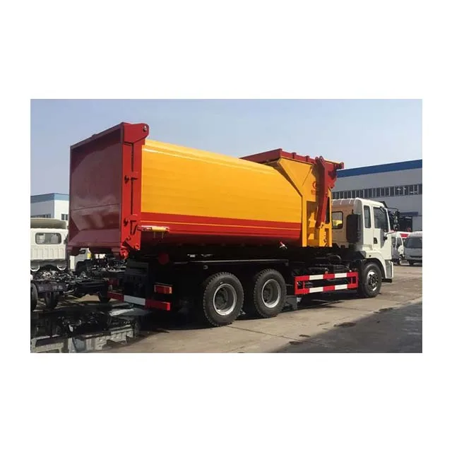 20tons RHD 6x4 hook lift roll arm hydraulic system