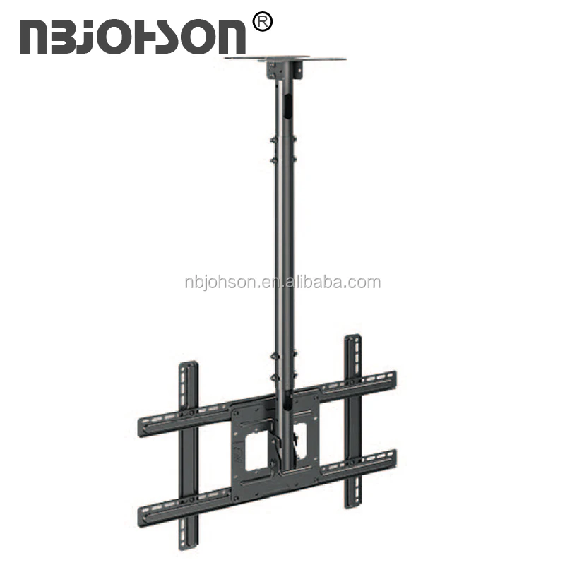 Metal Black Powder Coated 15 Tilt TV Ceiling Mount
