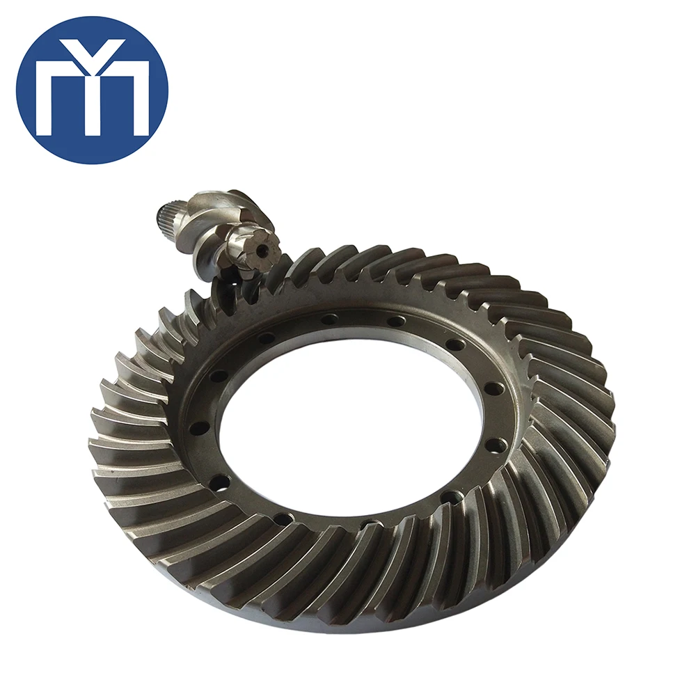 The differential gear parts crown wheel& pinion ring for NISSAN 38110-90116/38110-90369 6/41