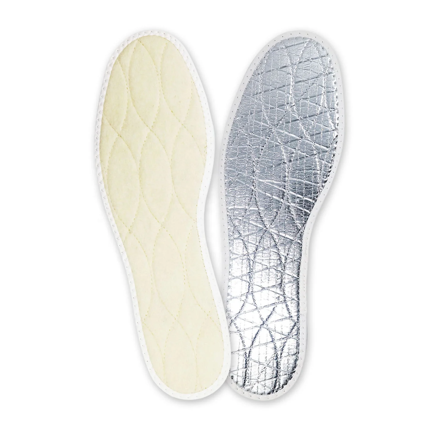 supplier soft walking winter warm aluminum foil thermo insoles
