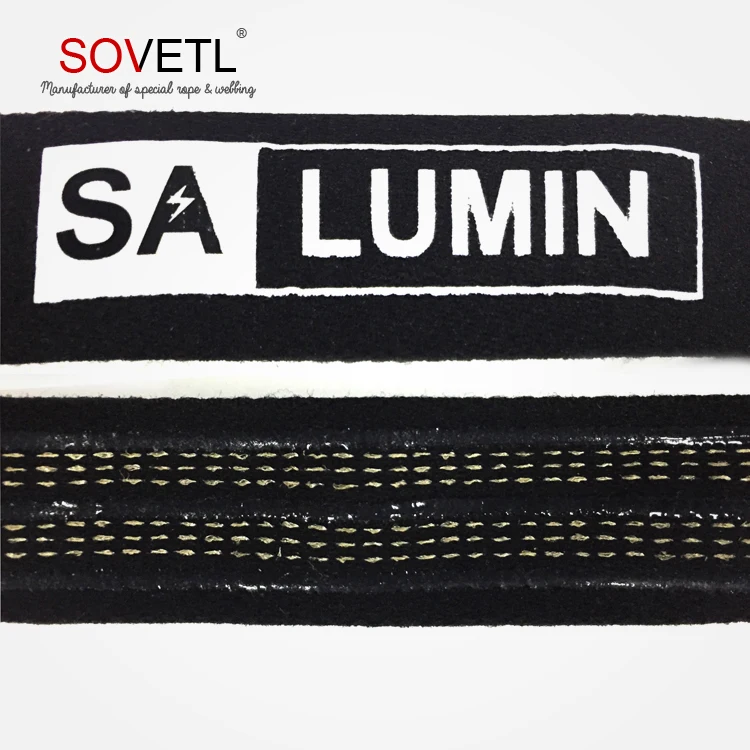 
Adjustable polyester with silver yarn strap for conductive belt 
