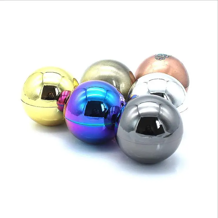 Metal 52MM 2 Layers Grinders Herbal Smoking Tobacco Grinder Ball