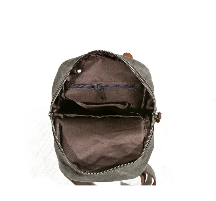 canvas shoulder bag  large capacity male bag single breast bag
