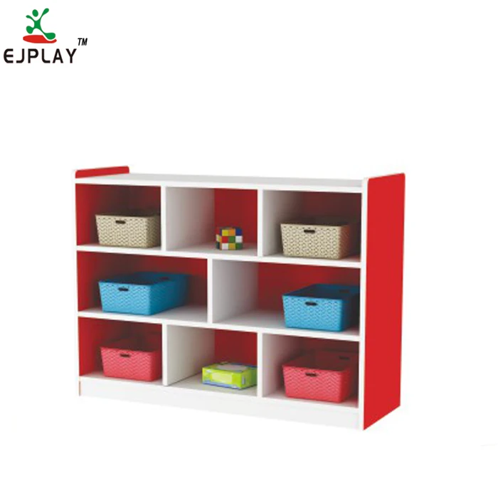 Excellent Quality Modern Lovely Porter 8 million children bedroom furniture shelves cabinet for kindergarten
