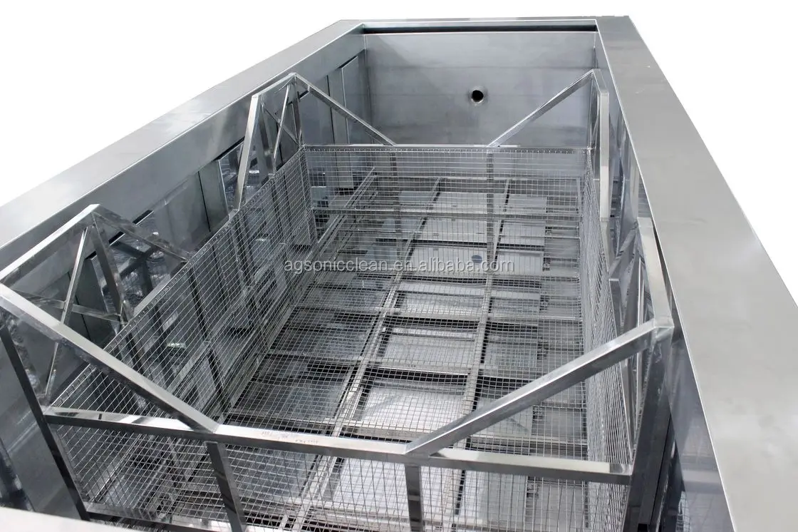 Ultrasonic Wave Radiator Clean Heat Exchangers Industrial Parts Wash Machine Ultrasonic Cleaning Tank