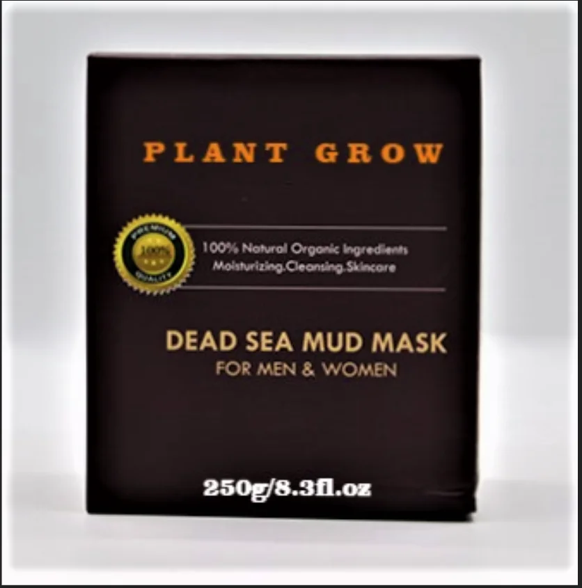 100% Natural   Customization For MEN Deep Skin Cleanser, whitening, Blackhead removing  Dead sea mud mask