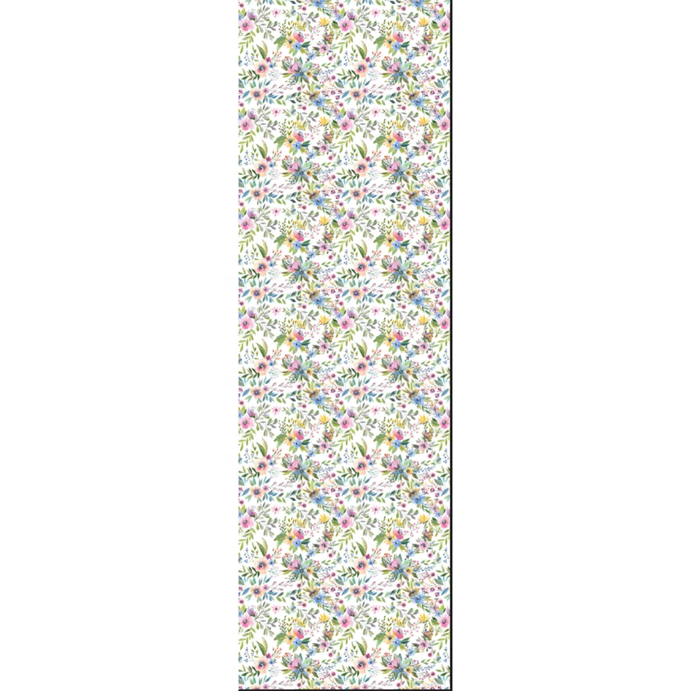 
Spring Promotional Table Runner with Floral Pattern Print Runner for Long Table Decoration with Digital Print of Low MOQ Require 