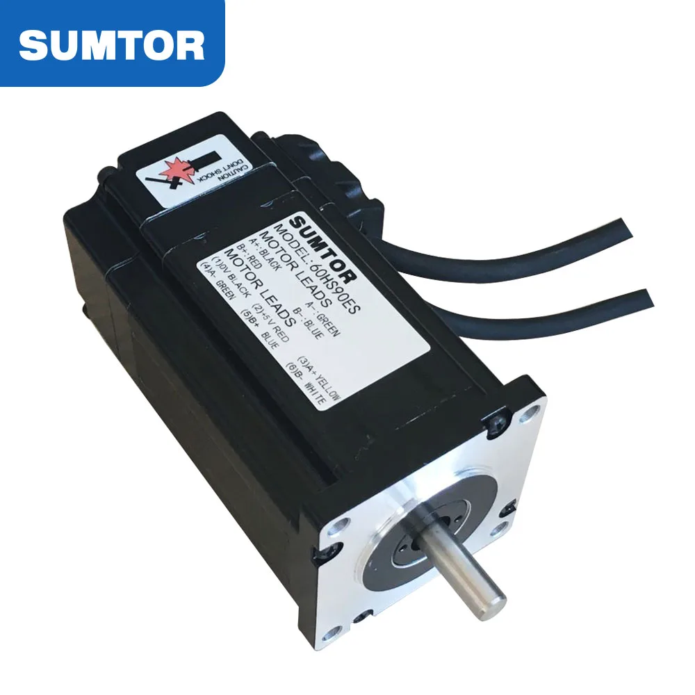 Комплект шаговых двигателей Nema 24 с замкнутым контуром, гибридный Серводвигатель 3N.m и драйвер HSC57