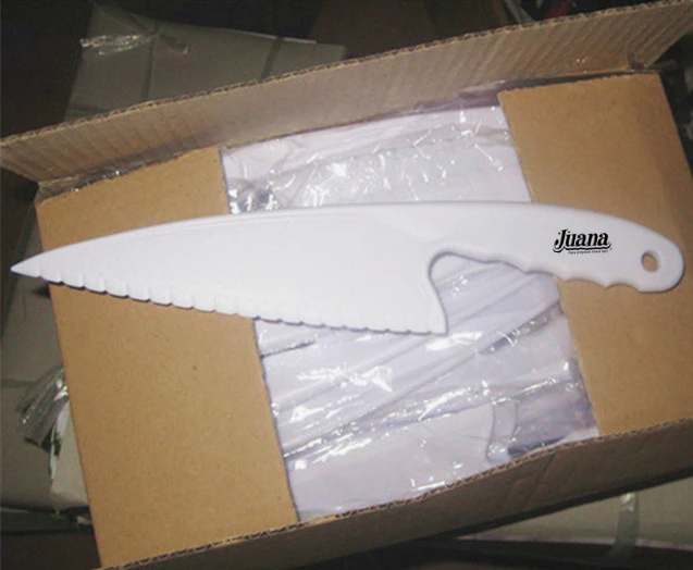KA-2547 Promotion Logo Printed Custom Large Plastic Knife