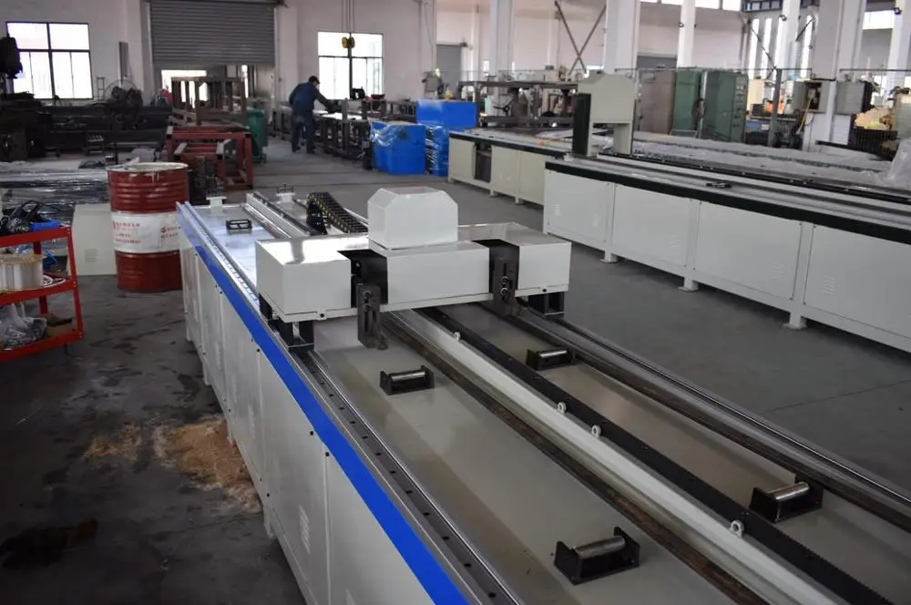 Hydraulic Automatic CNC Tube Punching Machine Pipe Punch Hole