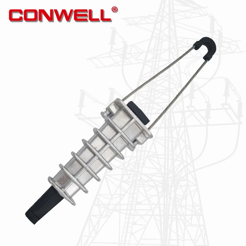 Накладные линии Алюминиевый кабельный зажим/Якорный зажим/Натяжной зажим