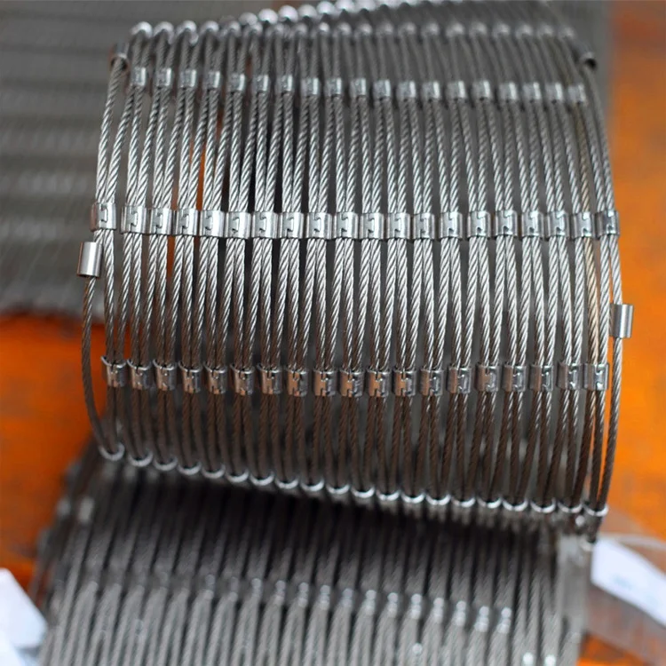 Top quality Flexible SS Wire Rope Plant Trellis / Plant Climbing Green Wall Mesh/Stainless Steel Cable Netting