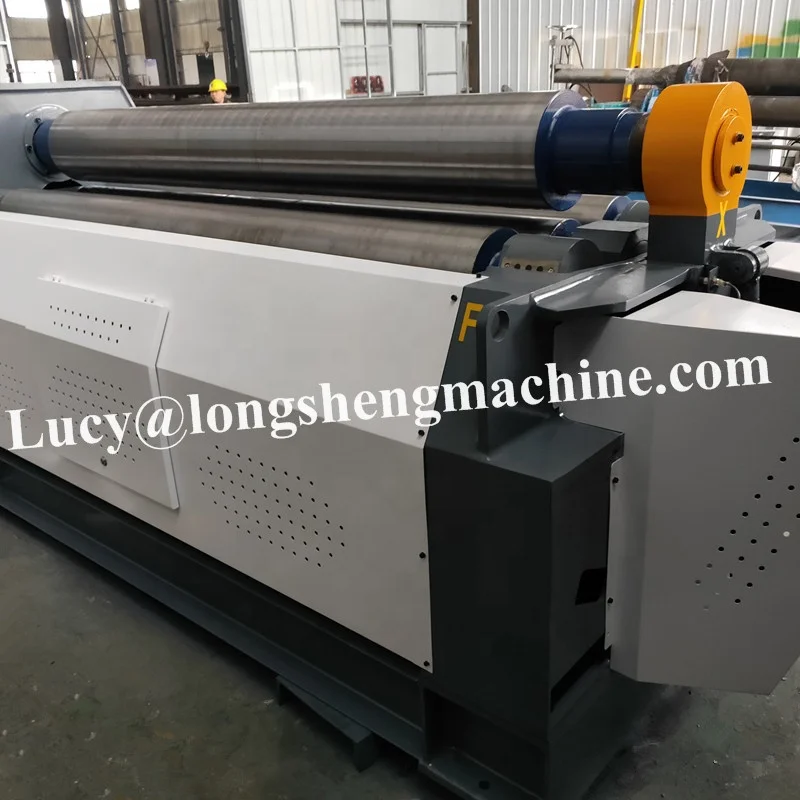 CNC Vertical Iron Plate Rolling Machine /High Quality 4 Roller Plate Rolling Machine Price